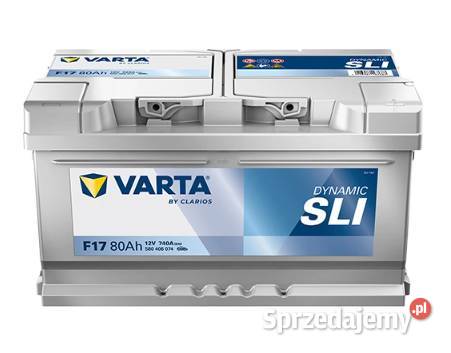 Akumulator 80Ah Varta Blue Dynamic F17 740A Płock sprzedam