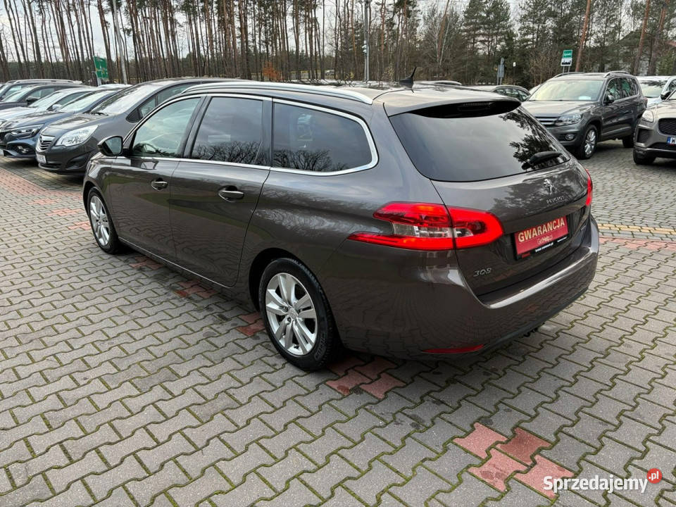 Peugeot 308 SW 16 HDI 120 Skóry Podgrzewane światła do jazdy dziennej mazowieckie Lipówki