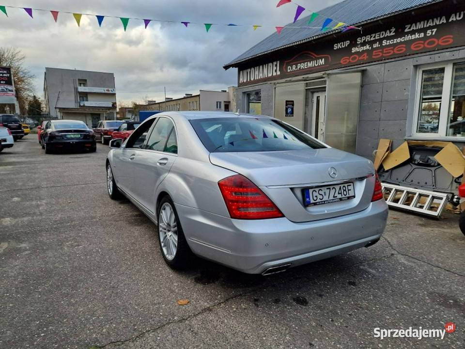 Mercedes S 350 30 CDI 235 Lifcie Łopatki elektrycznie ustawiane fotele Słupsk
