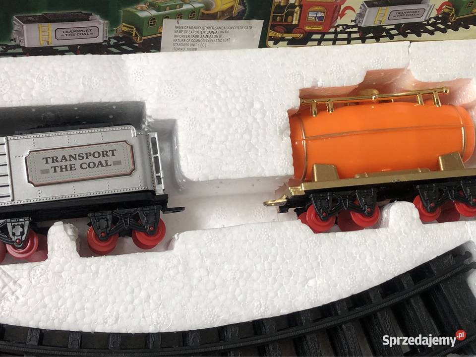 Pociąg CHOOCHOO w stylu vintage z torami 240 kujawsko-pomorskie Inowrocław