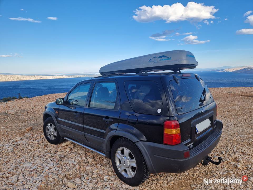 Czarny Ford Maverick 20 LPG 2003 Klima Czarne Ford Ciechocinek