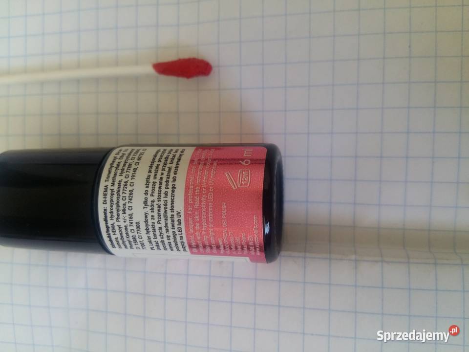 Lakier do paznokci UV hibrydowy nowy sprzedam