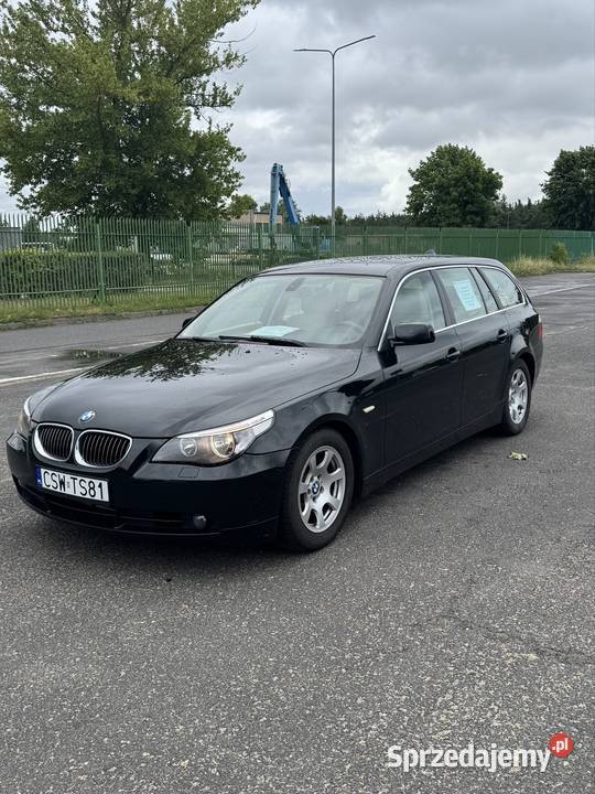 BMW 525i e61 Benzyna Touring192 Super Stan kujawsko-pomorskie Świecie