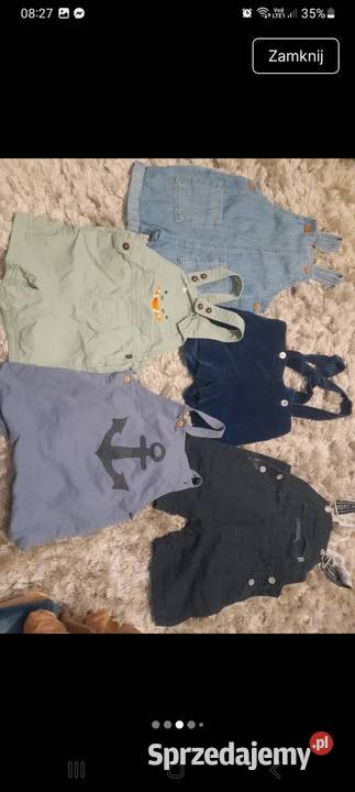 Ubranka wiosna lato chłopca 8086 chłopiec Pozostałe podlaskie