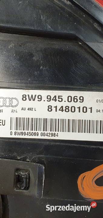 AUDI A4 B9 KOMBI LAMPA LEWY TYŁ LEWA TYLNA osobowe Międzychód