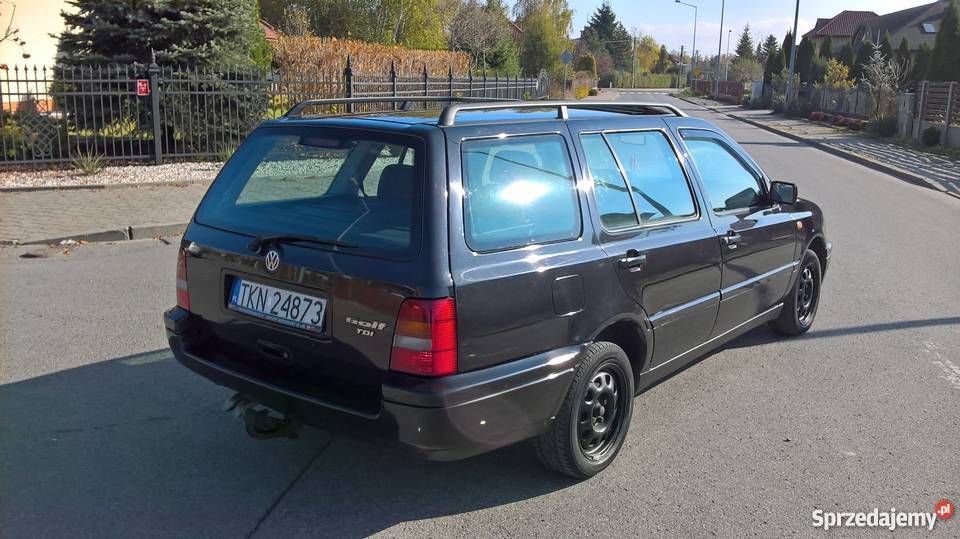 VW GOLF III 19 TDI Stan czarny Końskie sprzedam