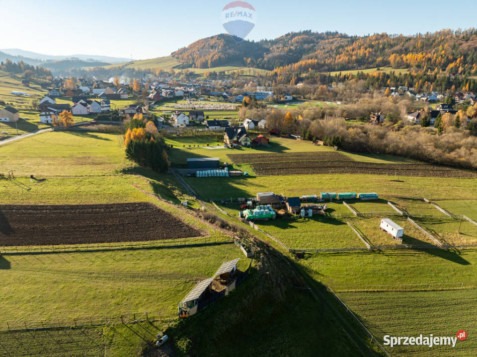 Dziaka budowlana z projektem w Niedzicy małopolskie Niedzica
