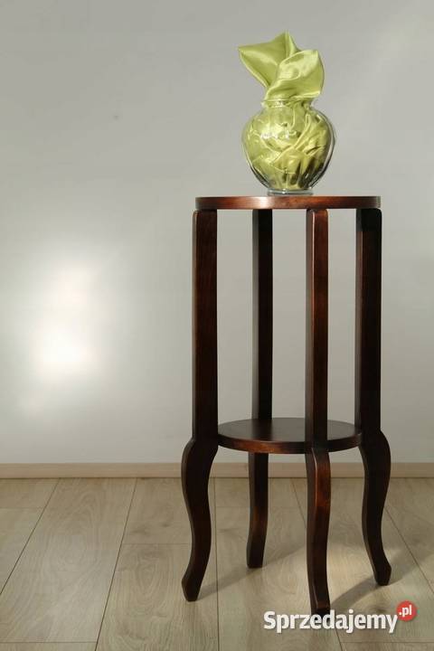 Cudowny StolikKwietnikArt DecoLata 30Drewno Szczecin