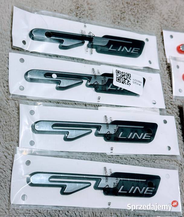 Emblematy GT GT LINE Peugeot Citroen i inne Motoryzacja podkarpackie Łańcut