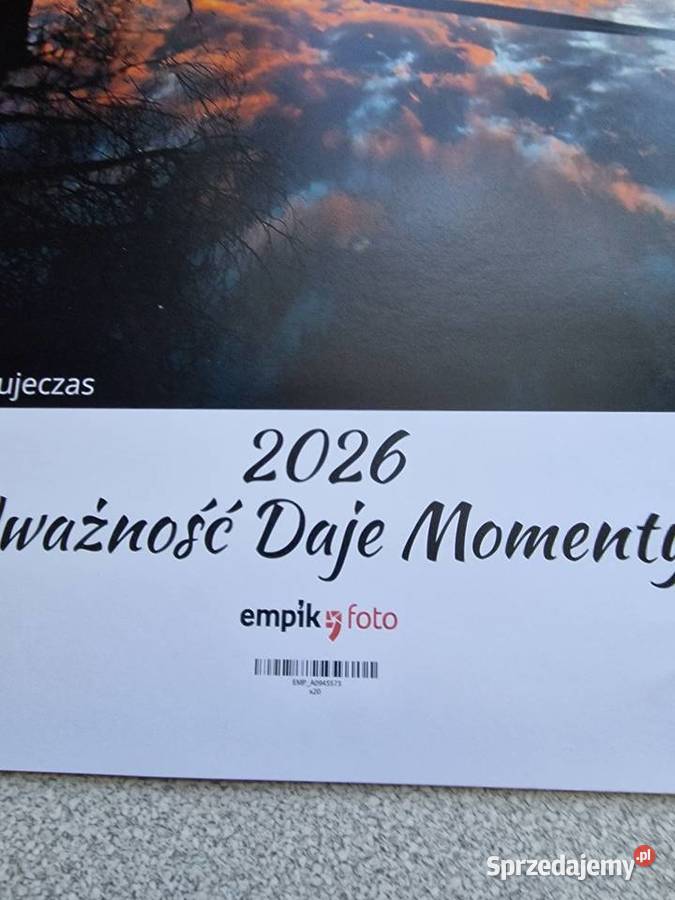 Kalendarz 2026 mazowieckie Konstancin-Jeziorna sprzedam