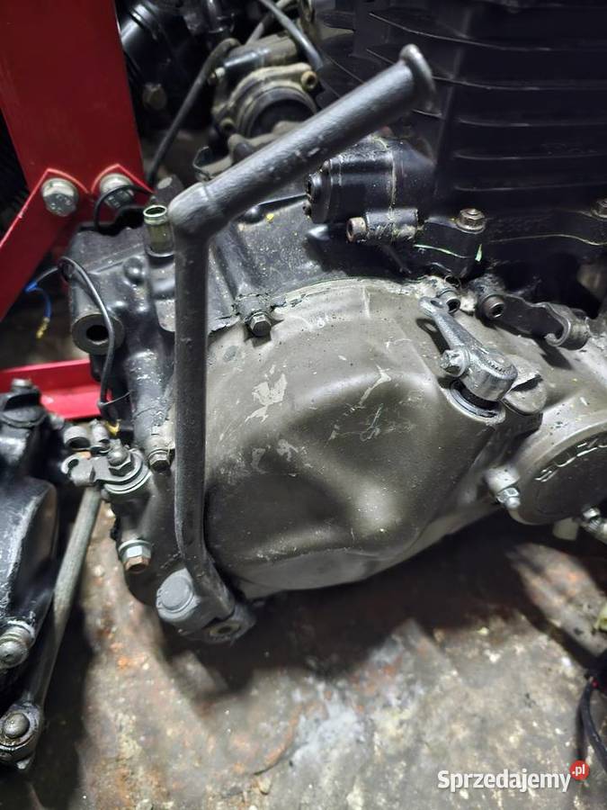 Suzuki DR 600 650 kopniak Kopka kickstarter kick Jelenia Góra