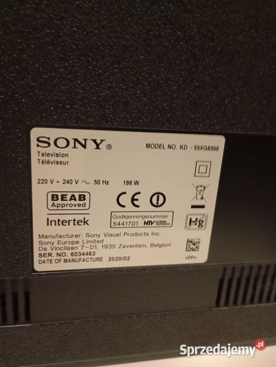 Telewizor Sony Bravia 4K UHD 55 Legnica sprzedam
