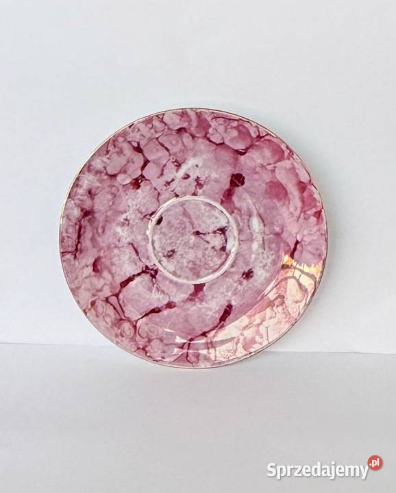 Talerzyk Spodek Włocławek Różowy Marmurek PRL Kraków