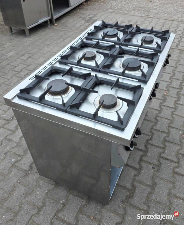 Kuchnia Gazowa 6 Palnikowa HENDI 285 kW MN Nowe Skalmierzyce