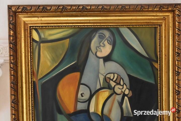 T KANTOR ABSTRAKCJA PICASSO Obraz Olejny na Kraków