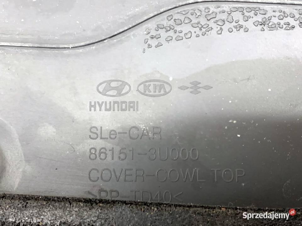 PODSZYBIE KIA SPORTAGE III 861513U000 SUV OSŁONA sprzedam