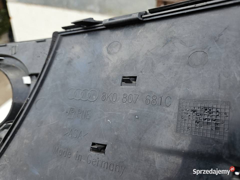 AUDI A4 B8 SLINE KRATKA LEWA ZDERZAKA PRZÓD wielkopolskie Międzychód sprzedam