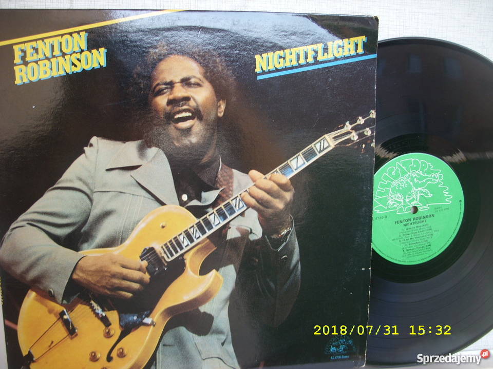 Blues LP FENTON ROBINSONNIGHT FLIGHT Canada Wołów