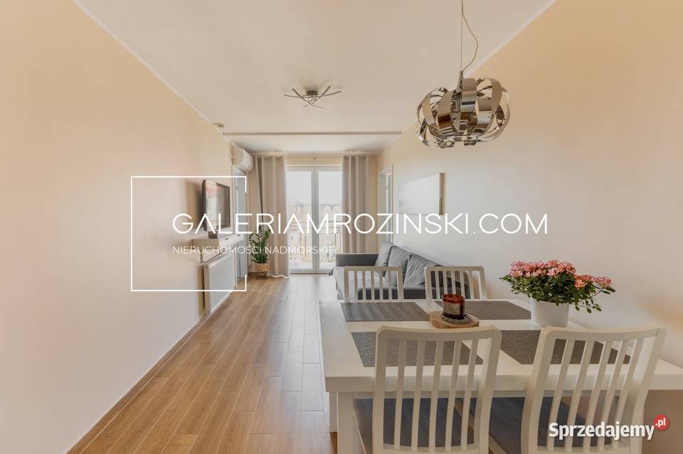 Apartament 500 m plaży Baltic Korona 3 pokoje gazowe Darłowo