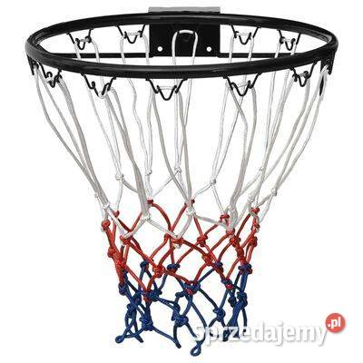 vidaXL Obręcz do koszykówki czarna 39 mazowieckie Warszawa