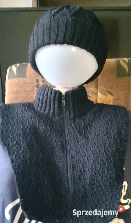 czapka i golf rozpinany na chłodne dni podlaskie Suwałki