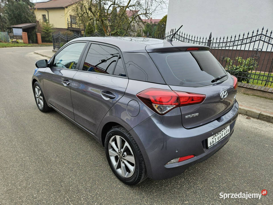 Hyundai i20 Opłacony Zadbany Serwisowany Bogaty podgrzewane fotele Kisielice