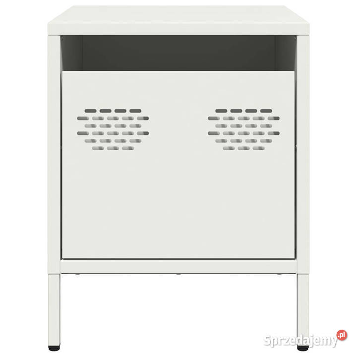 Szafka nocna biała 35x39x435 stal WM851254 Warszawa