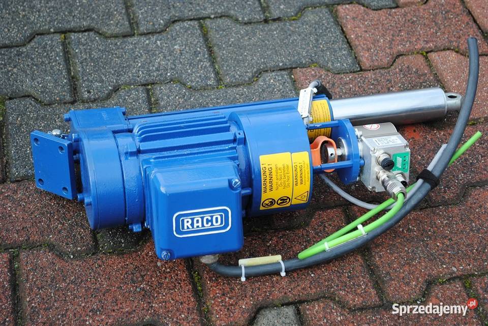 Siłownik elektryczny z silnikiem 012kw 700obrmin Kargowa
