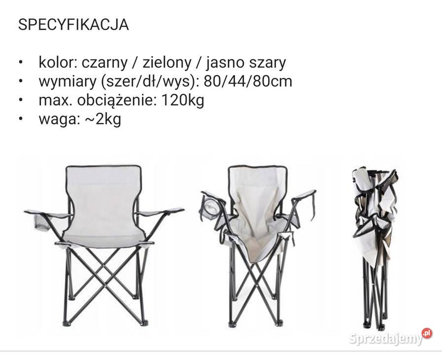 Krzesło turystyczne Krzesła