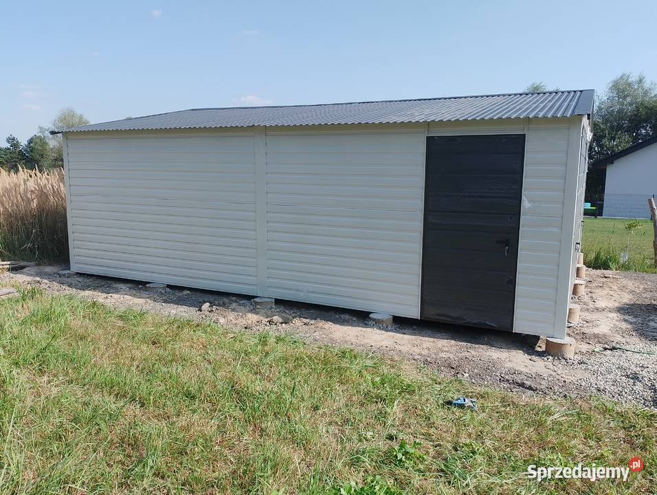 ZŁOTY DĄB Garaż Blaszany Drewnopodobny Garaże Radom