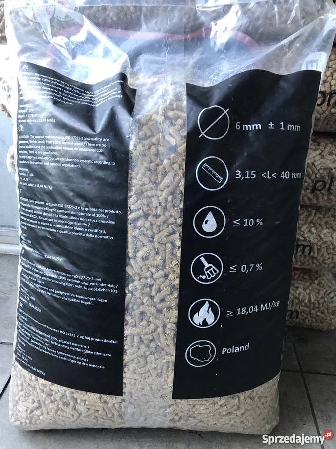 Pellet Karoń 6 mm ENplus A118 MJ Pelet drzewny