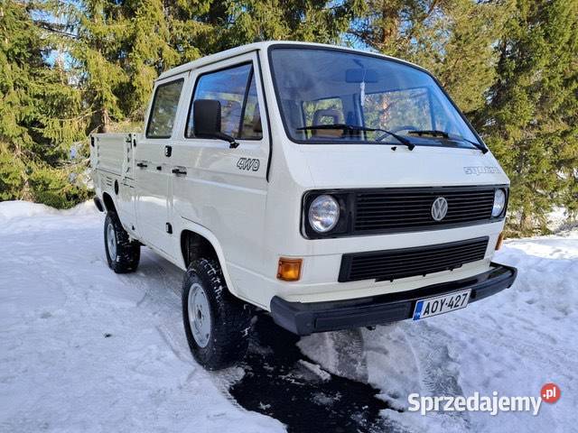 VW T3 Syncro Doka 19 benzyna 4x4 Wrocław