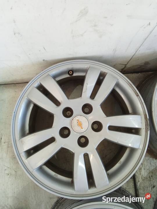 i522 FELGI ALUMINIOWE AVEO T300 5X105 15X6J Średnica 15" Opole Lubelskie