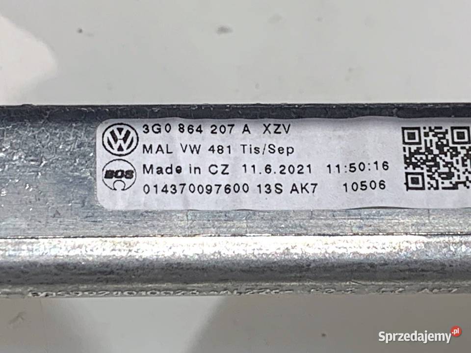 PODŁOKIETNIK VW ARTEON Hatchback 3G0864207A