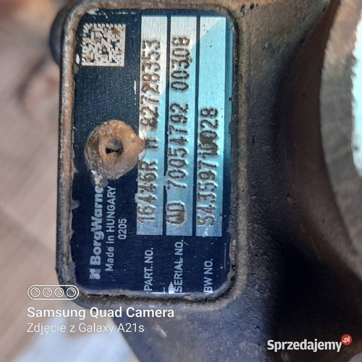 DACIA RENAULT NISSAN15 DCITURBINA16446R Jastrzębia Góra