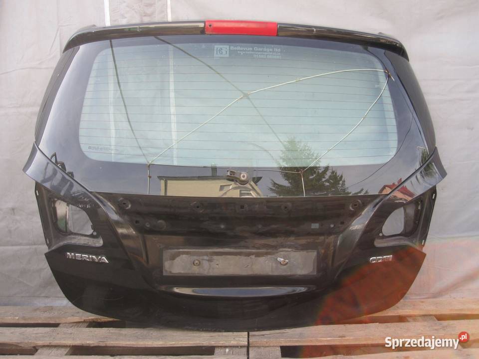 OPEL MERIVA B 14r klapa tył Karoseria
