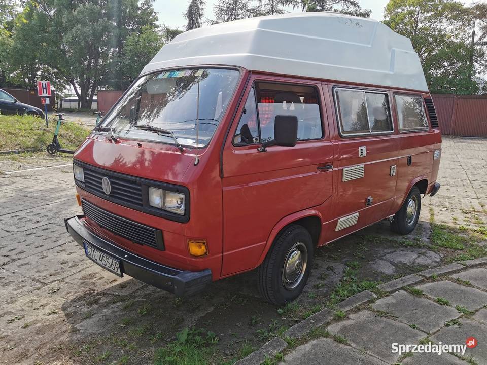 VW T3 Reimo Camper 19Turbo Diesel Westfalia Transporter Tczew