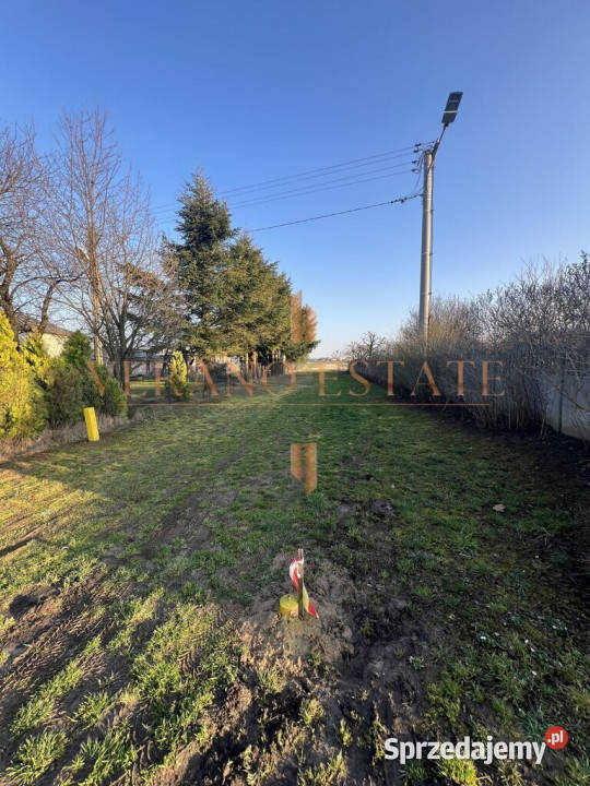 Działka budowalna 1547 m2 Wydane WZ Media Sprzedaż Płoskie