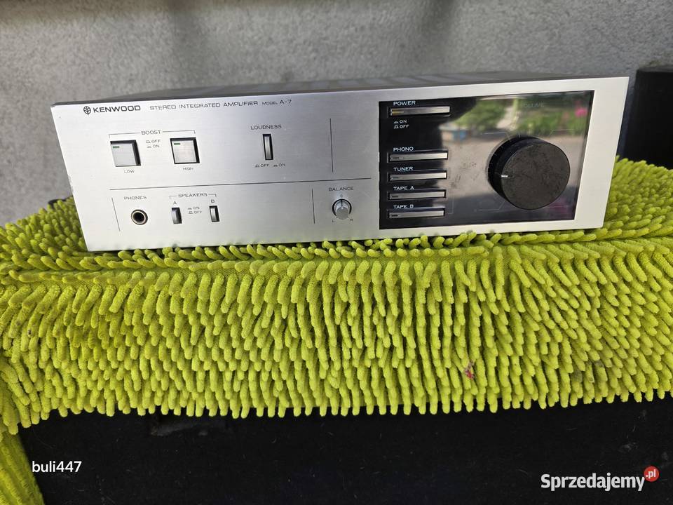 wzmacniacz kenwood a7 stereo Wzmacniacze i pokrewne Chełm Śląski