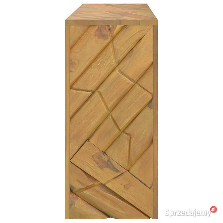 Stolik konsolowy 110x35x75 lite drewno tekowe mazowieckie Warszawa