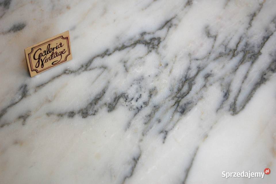 Blat marmurowy okrągły do stolika kawowego 60 Lublin