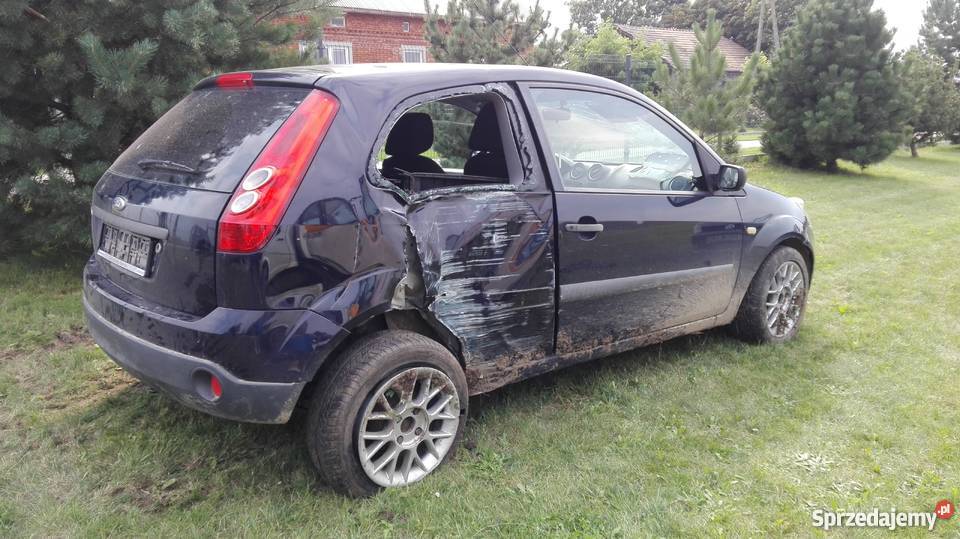 Ford Fiesta mk6 LPG uszkodzony zarejestrowany klimatyzacja Proszowice
