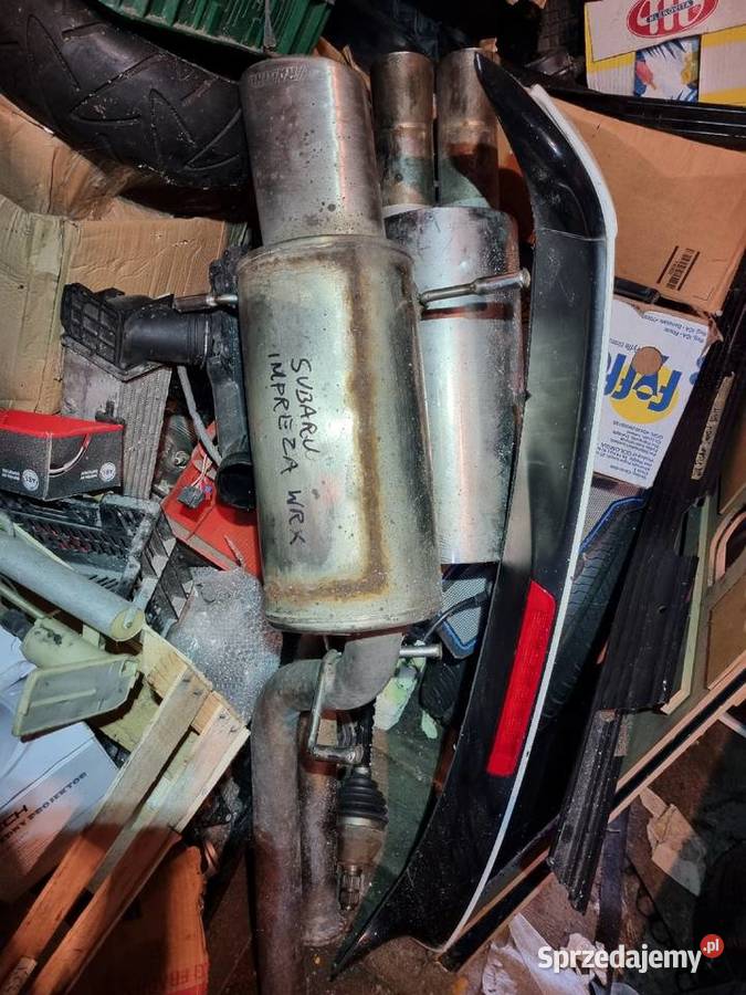 Subaru Impreza WRX WRC Wydech Tlumik Koncowy Skawina