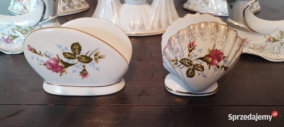 Porcelana Chodzież Iwona świeczniki i serwetniki Bielsko-Biała