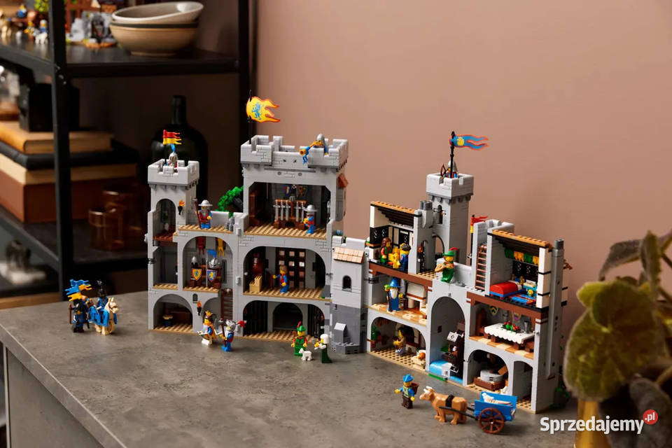 LEGO ICONS 10305 Zamek Rycerzy herbu Lew 40567 Kraków