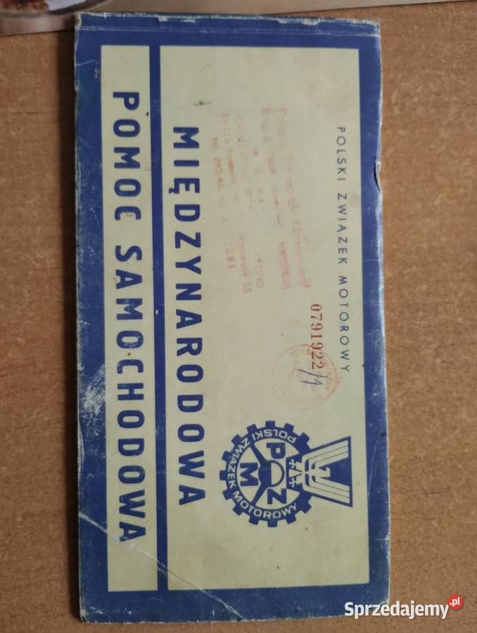 Książka ubezpieczeń PZMot