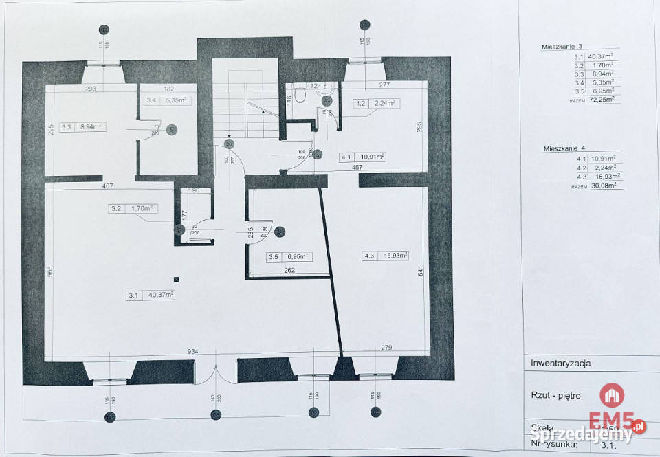 Kamienica Choroszcz 250m2 3 piętra i więcej