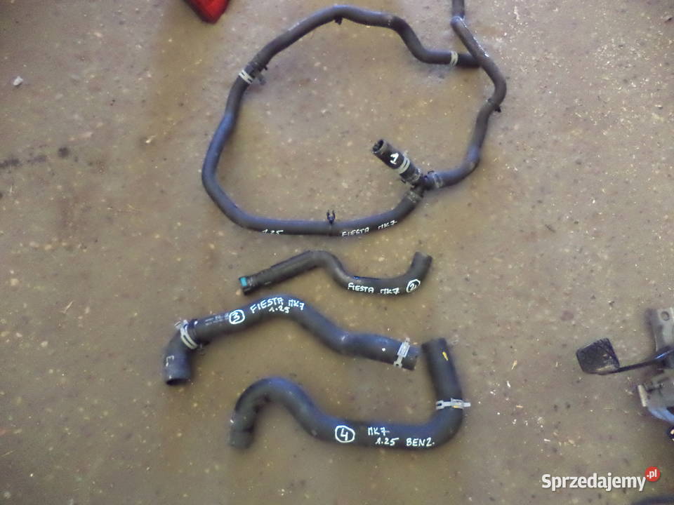 FORD FIESTA MK7 125 2012 WAZ PRZEWOD WODY węże chłodnicy Turek