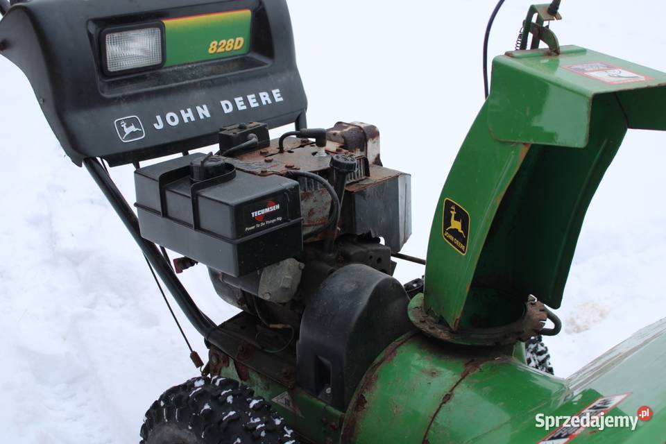 Odśnieżarka samojezdna John Deere 828D Skrzynia biegów Manualna Rożnowo Nowogardzkie