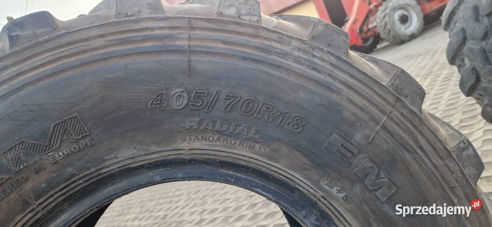 40570r18 1670r18 15570r18 Maxam 90 bieżnik 2023r Opony rolnicze Nowe Miasto Lubawskie sprzedam